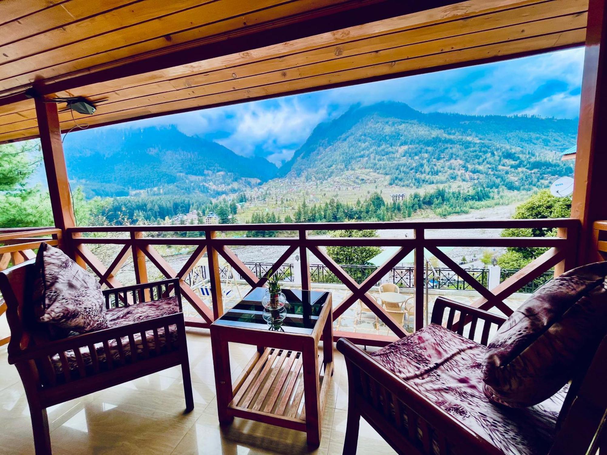 The Hollywood Vibes - #Riverview #Premium Rooms #Prime Location #Most Awarded #Parking #Top Rated #Open Terrace #Best Selling Hotel In Manali Eksteriør billede