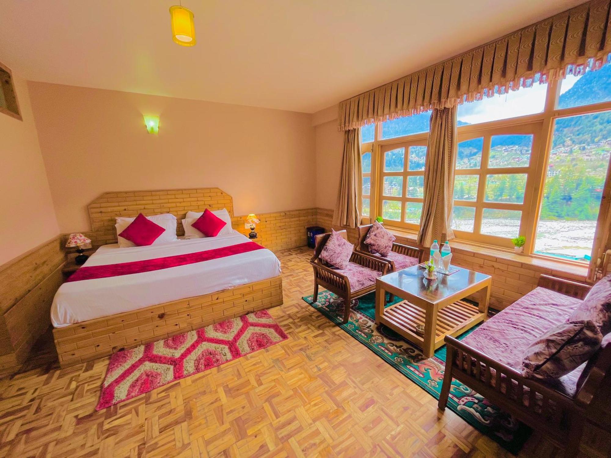 The Hollywood Vibes - #Riverview #Premium Rooms #Prime Location #Most Awarded #Parking #Top Rated #Open Terrace #Best Selling Hotel In Manali Eksteriør billede