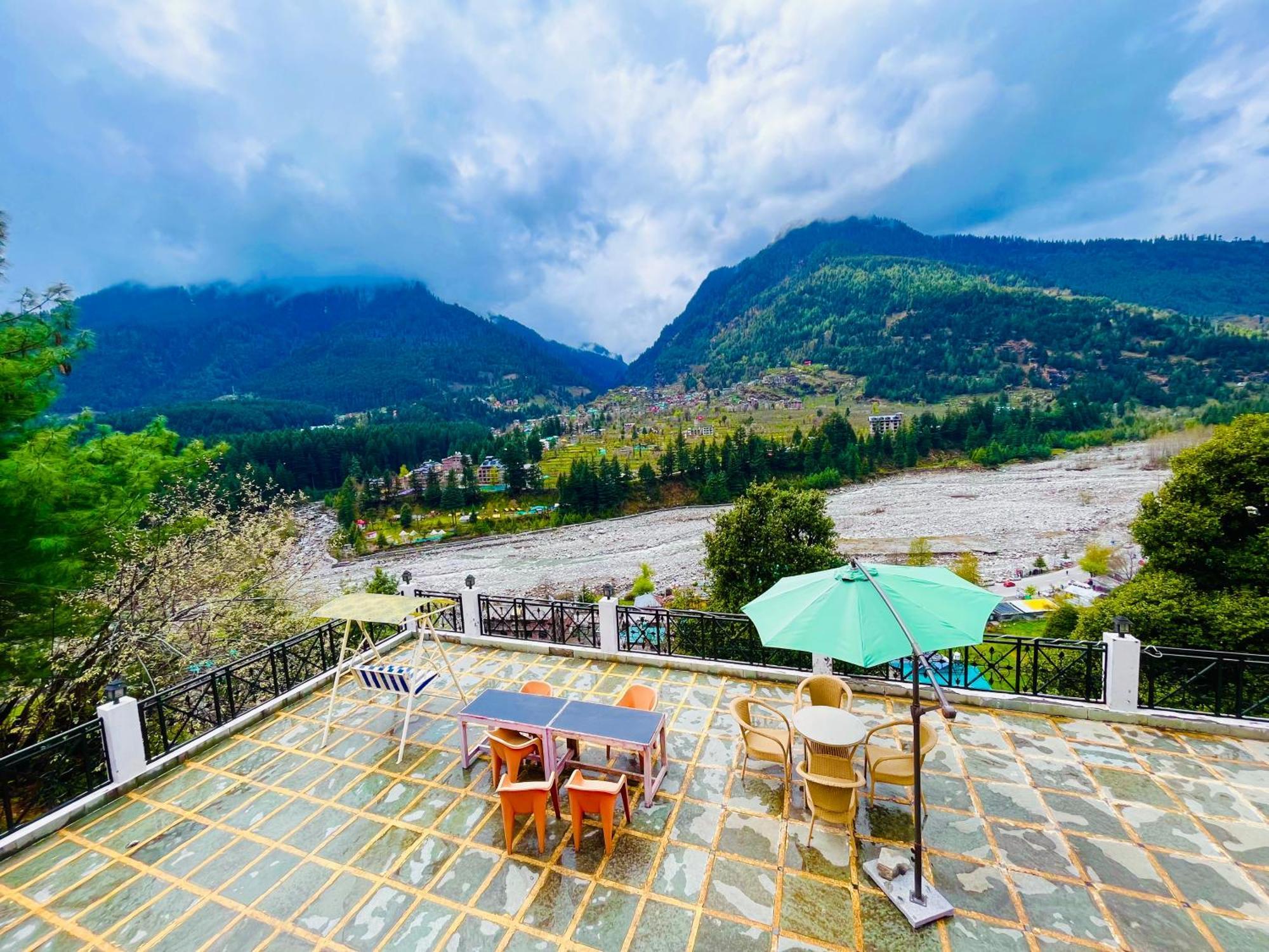 The Hollywood Vibes - #Riverview #Premium Rooms #Prime Location #Most Awarded #Parking #Top Rated #Open Terrace #Best Selling Hotel In Manali Eksteriør billede