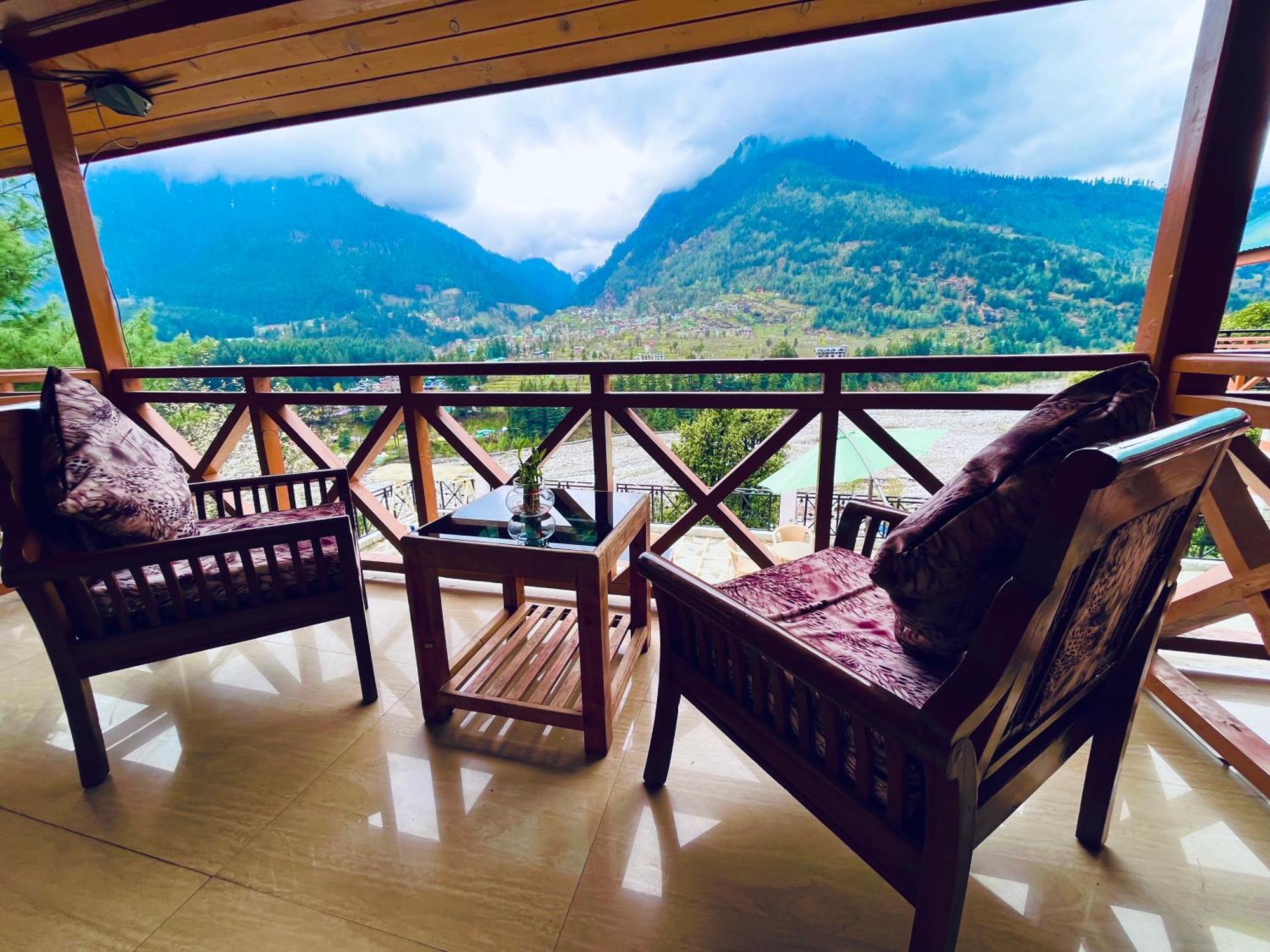 The Hollywood Vibes - #Riverview #Premium Rooms #Prime Location #Most Awarded #Parking #Top Rated #Open Terrace #Best Selling Hotel In Manali Eksteriør billede